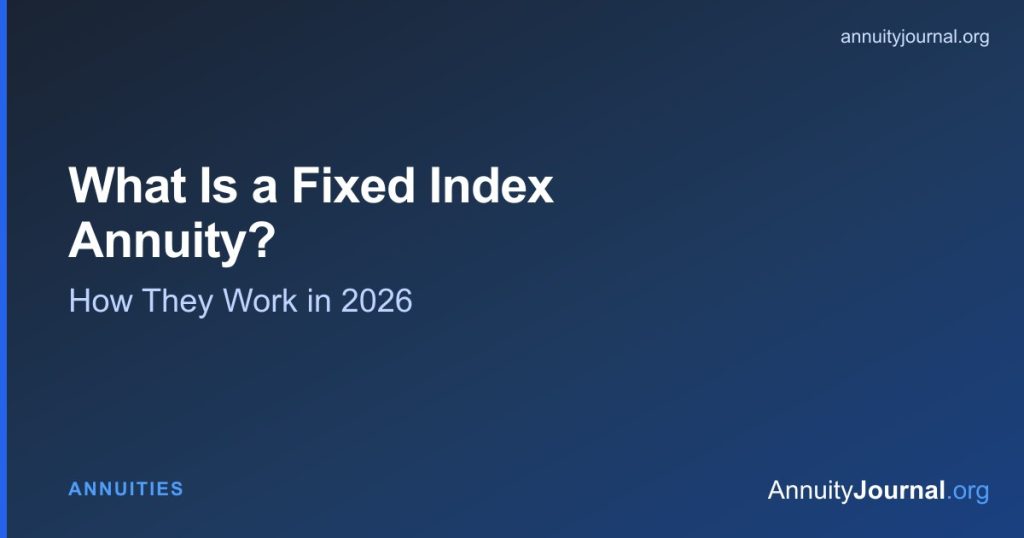 What is a fixed index annuity - how caps, participation rates and crediting work